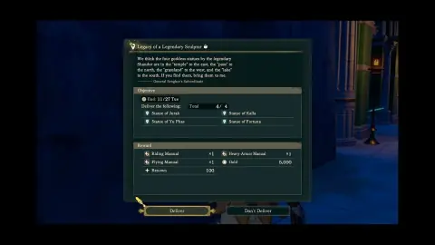 Lost Goddesses Found: Fortune’s Weave Sculptor Quest