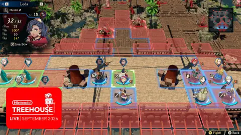 Fire Emblem: Fortune's Weave – Battle Gameplay – Nintendo Treehouse: Live