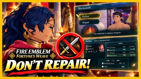 Fire Emblem: Fortune's Weave - STOP Repairing Your Weapons! Do THIS Instead